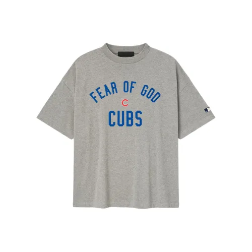 Fear Of God Essentials x MLB Коллаборация FW25 T-рубашка Унисекс