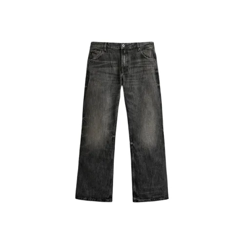 ZARA Угольный Мужской Джинсы