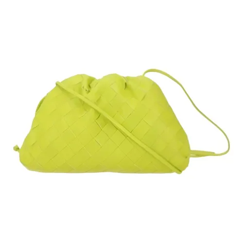 Bottega Veneta Овечья шкура Сумка на плечо Мини Женская Киви Персик