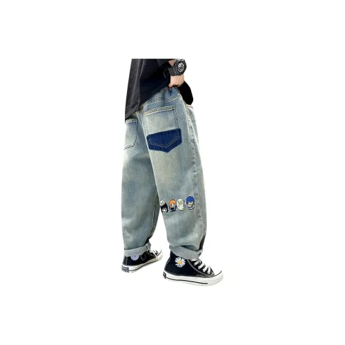 T.MOO Blue School Age Jeans T.MOO Синие Джинсы для школьного возраста