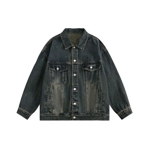 HAPG Винтажный стиль Джинсовая куртка Женская куртка