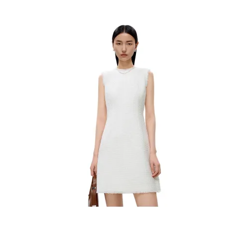 LANCY Белые Женские Платья без Рукавов