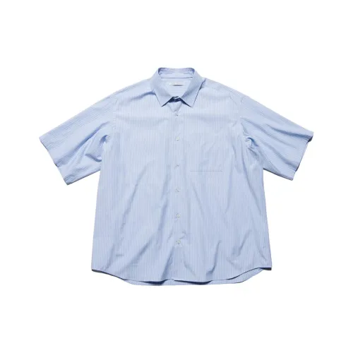 Uniform Experiment Светло-Синие Мужские Рубашки