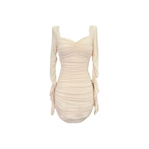 Udon House Длинное платье с длинными рукавами женское