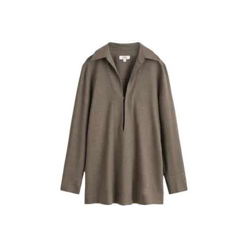 COS Серые Женские Рубашки