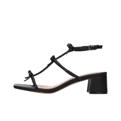 BIBI LOU Abby One Strap Sandals Women's Black