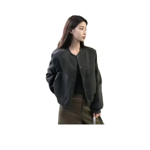 HAPG Темно-серый пальто [Премиум Feel] Женские куртки