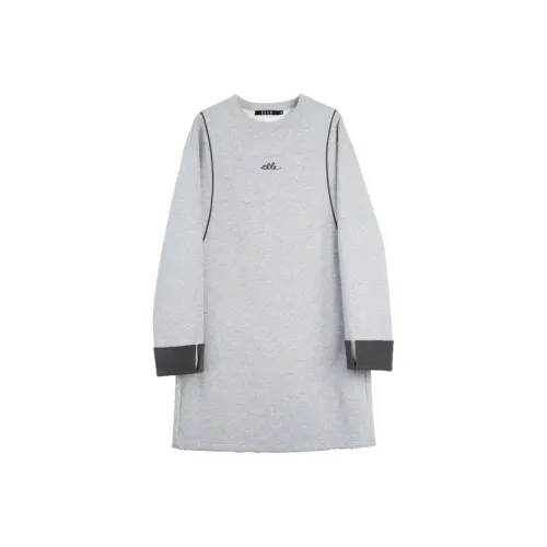 ELLE Длинное платье с длинными рукавами женское