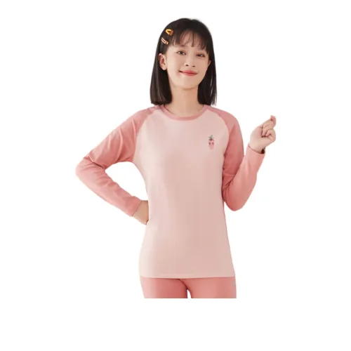 Lan Miao 3702 Темный Бобовый Розовый Женские Термокомплекты