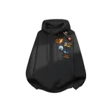 [Heavyweight с капюшоном] Темно-серый (Логотип Mf Full-Size на левом плече)