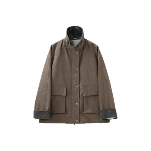 Musewave Светлый Кофейный Женский Куртки