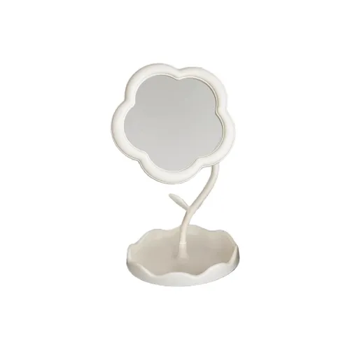 XIAMEIYU Цветочный Зеркало для макияжа Столик Портативный Touch Вверх Зеркало Красота Инструмент