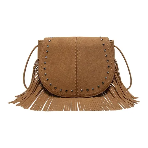 PAYOT Синтетическая кожа Сумка через плечо Стандартная Женская Коричневая