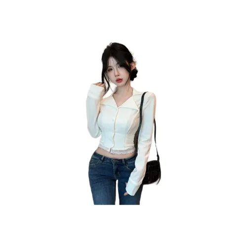 Dippanis Белые Женские Рубашки