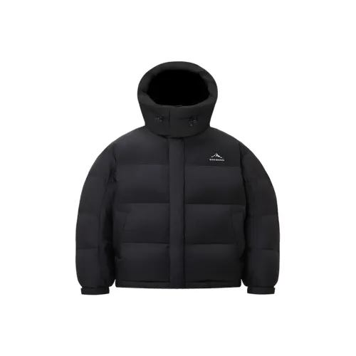 BOSIDENG x ZHONGGUOGUOJIADILI Коллекция Fashion Sports Осенний и Зимний Пуховик Унисекс