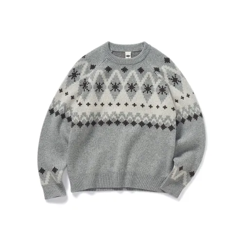 714STREET Светло-серый Унисекс Свитеры