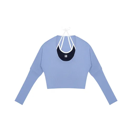 CALLED BACK Синий Женский Трикотаж