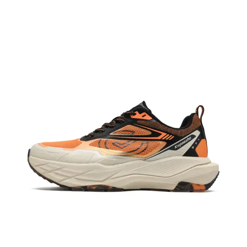 Kupaozhe Низкий топ Уличная обувь Унисекс Черный Оранжевый Красный