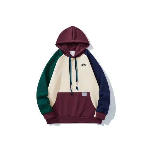 OPMO Красный Абрикос [С подарками Съемный Бренд Brooch] Унисекс Толстовки