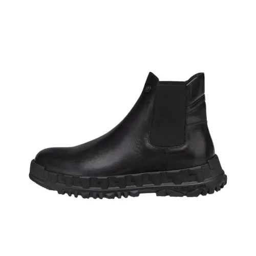 VERSACE Ankle Длина Челси Мужской Черный