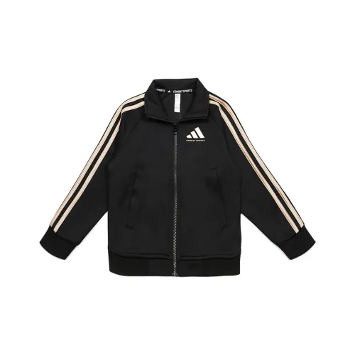 Adidas Куртки Пальто 110 164 Черный Золотой Подростки