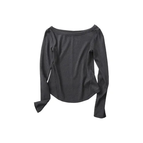 NUTH Темный Фотиния Серый Женские T-Рубашки