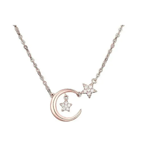 Lan Ying Искусственный кристалл Ожерелья Унисекс