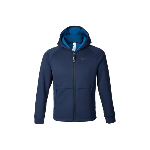 Nike Темно-синие мужские куртки