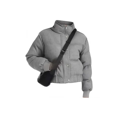 VKXOW Фотиния Серый Женский Пуховик