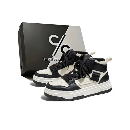 Colorful Creations визуально увеличивает рост устойчивые к истиранию противоскользящие скейтбордические кроссовки мужские