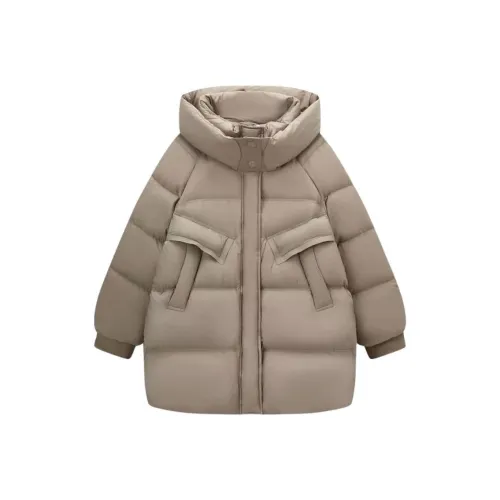 EICHITOO Хаки Женские Пуховики