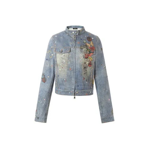 Ed Hardy FW25 Denim Jacket Women's