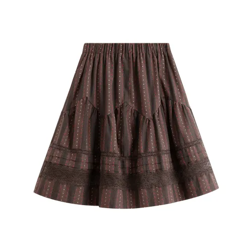 FANSILANEN Повседневный Длинный Юбка Женские