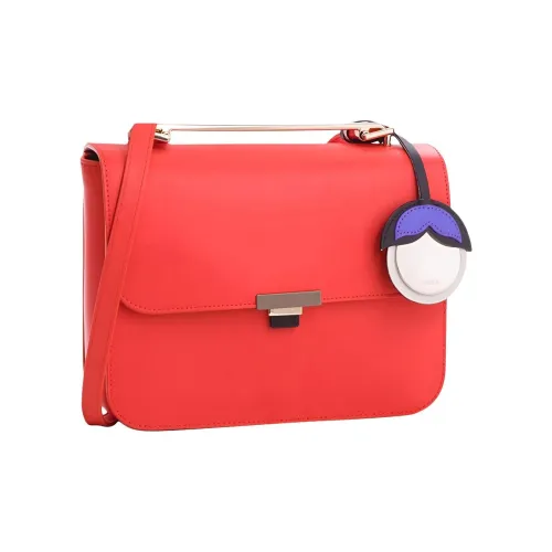 Furla Elisir Кожа Сумка через плечо Женская Апельсин