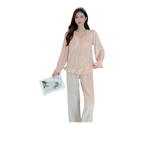 LUYOUYE Pearl Pink Женские Пижамные Комплекты