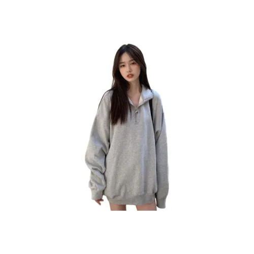 Dippanis Серый Женский Свитшот