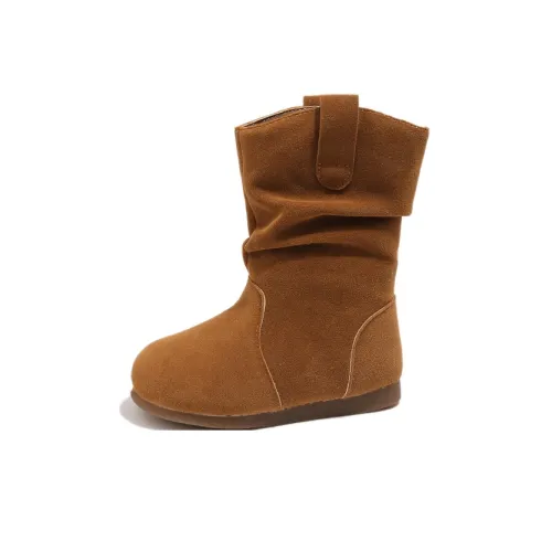 CHAOPAISHA Детские кожаные сапоги High Top Kids