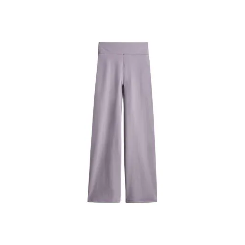 H M Серый Lilac Purple Women's Sports Pants