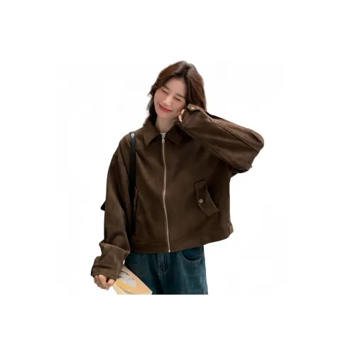 Aimilian Коричневый Женский Куртки