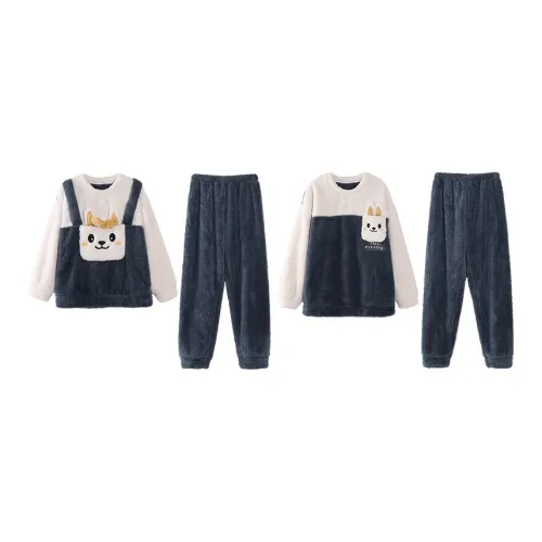 WANANNI Синий Унисекс Пижамные комплекты