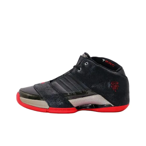 Adidas T Mac 6 MID Топ Баскетбольные Кроссовки Мужские Черные Красные