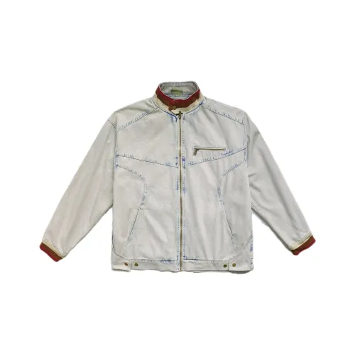 JXAETE LZH ZGFS JK8964 Белый Синий Мужская Куртка