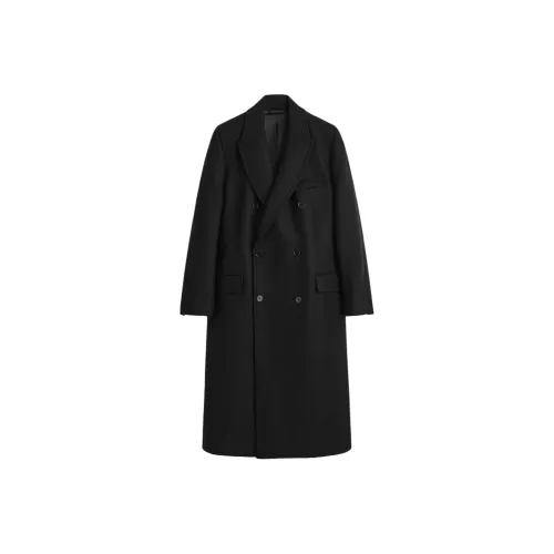 COS Черное Мужское Пальто