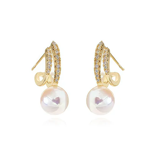 LNIEER Серьги-гвоздики из стерлингового серебра 925 пробы женские