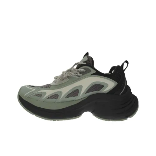 ANTA Антискользящий и Износостойкий Увеличивающий Высоту Низкий Топ Кэжуал Мужской Серый Синий Черный