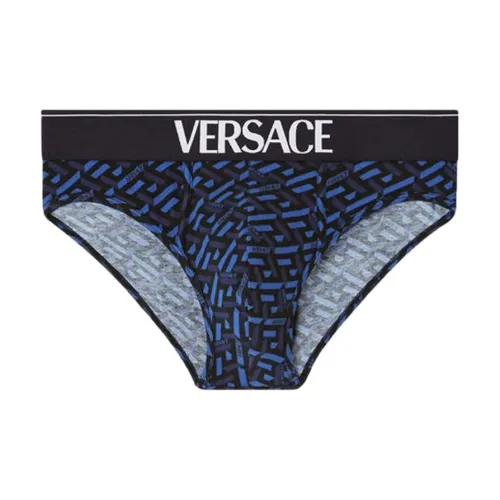 VERSACE Мужские шорты-бикини синие