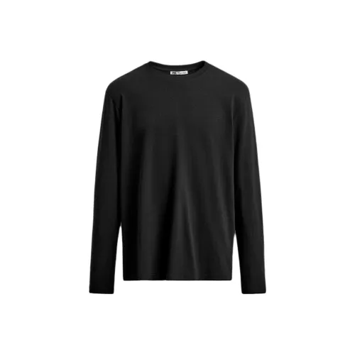 ZARA Мужские черные T-рубашки