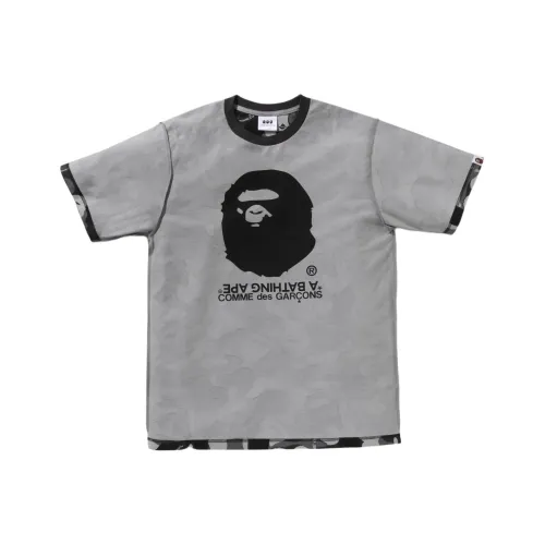 A BATHING APE x CDG Collaboration FW25 T-Shirt Унисекс