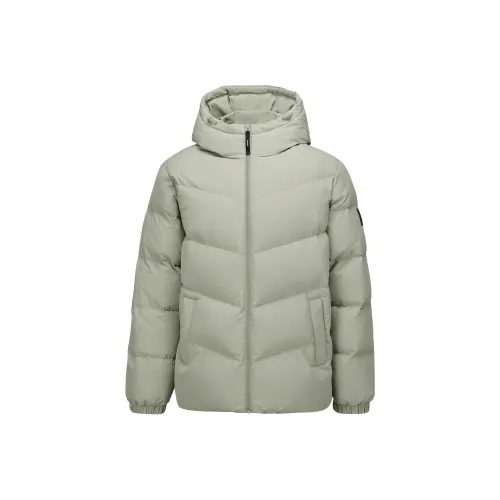 Skechers Rainy Day Серый 04H0 Мужской Пуховик