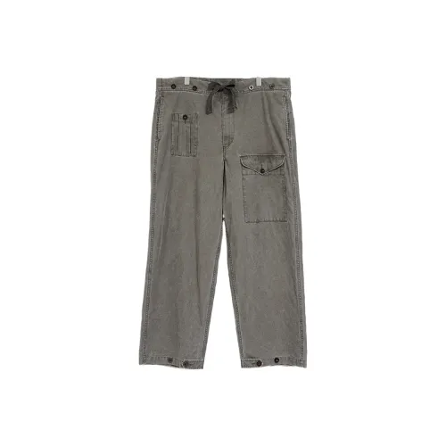 NIGEL CABOURN Carbon Gray Мужские Джинсы